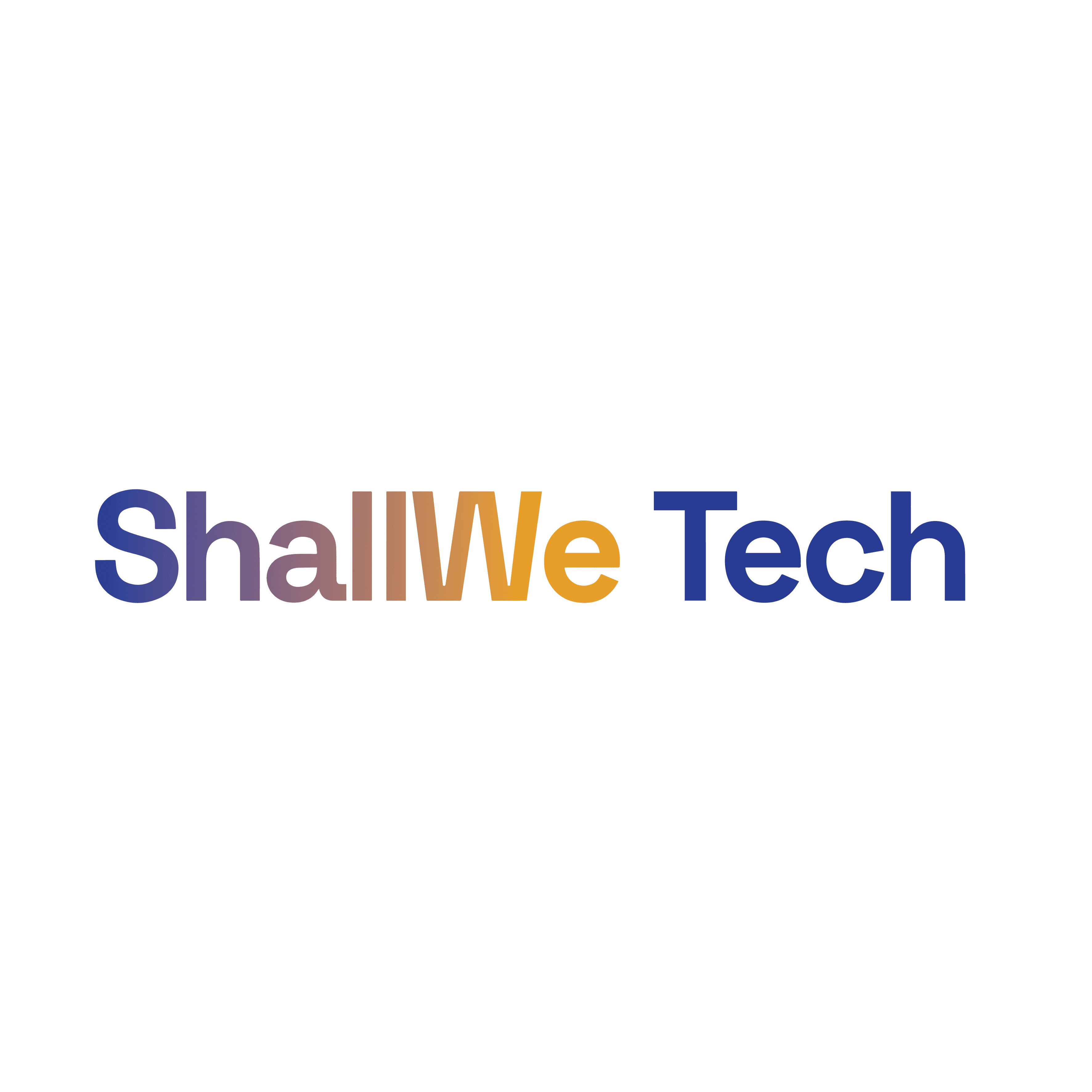 ShallWe Tech Wordmark