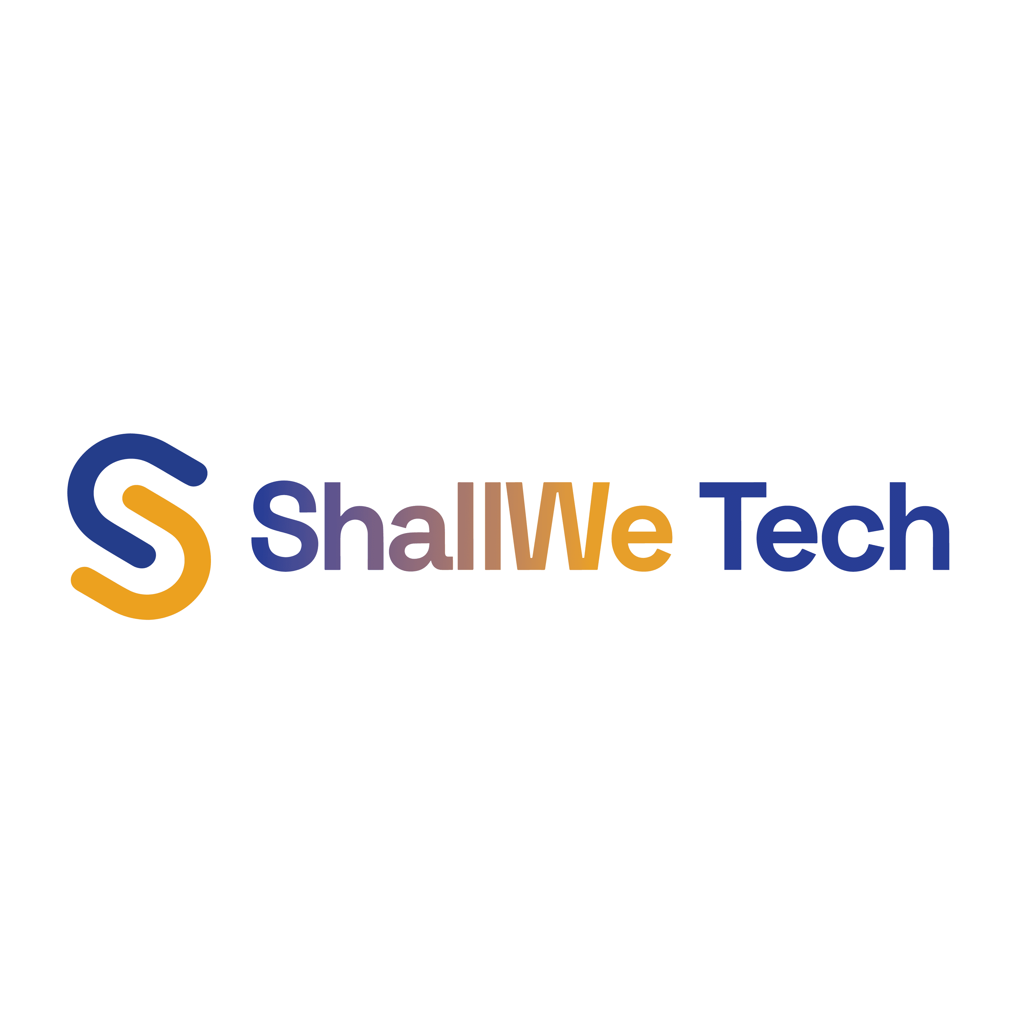 ShallWe Tech Horizontal lockup